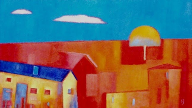 Colorful Architectural Paintings